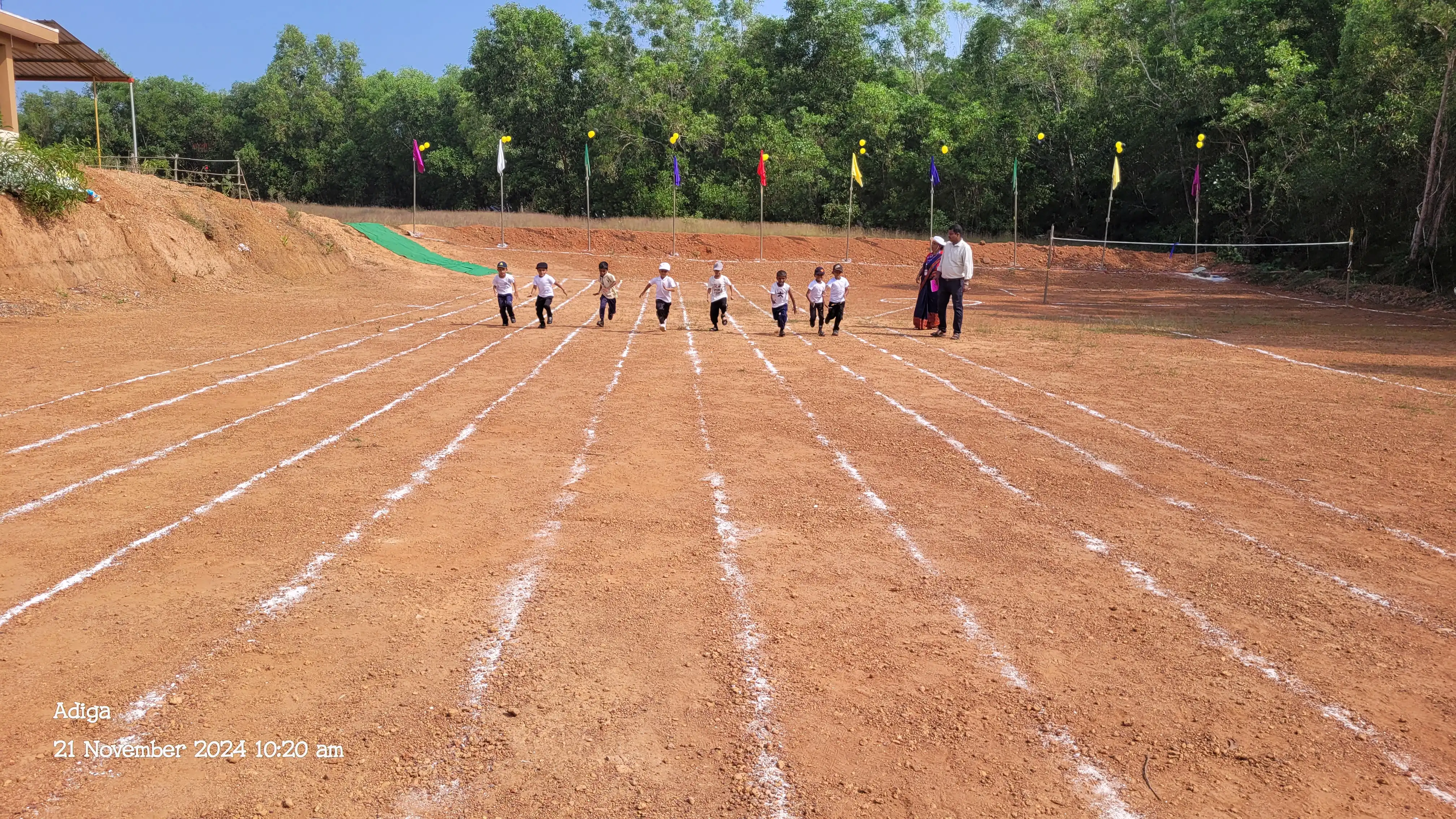 Gravity English Medium School - Sports day in Nadoor